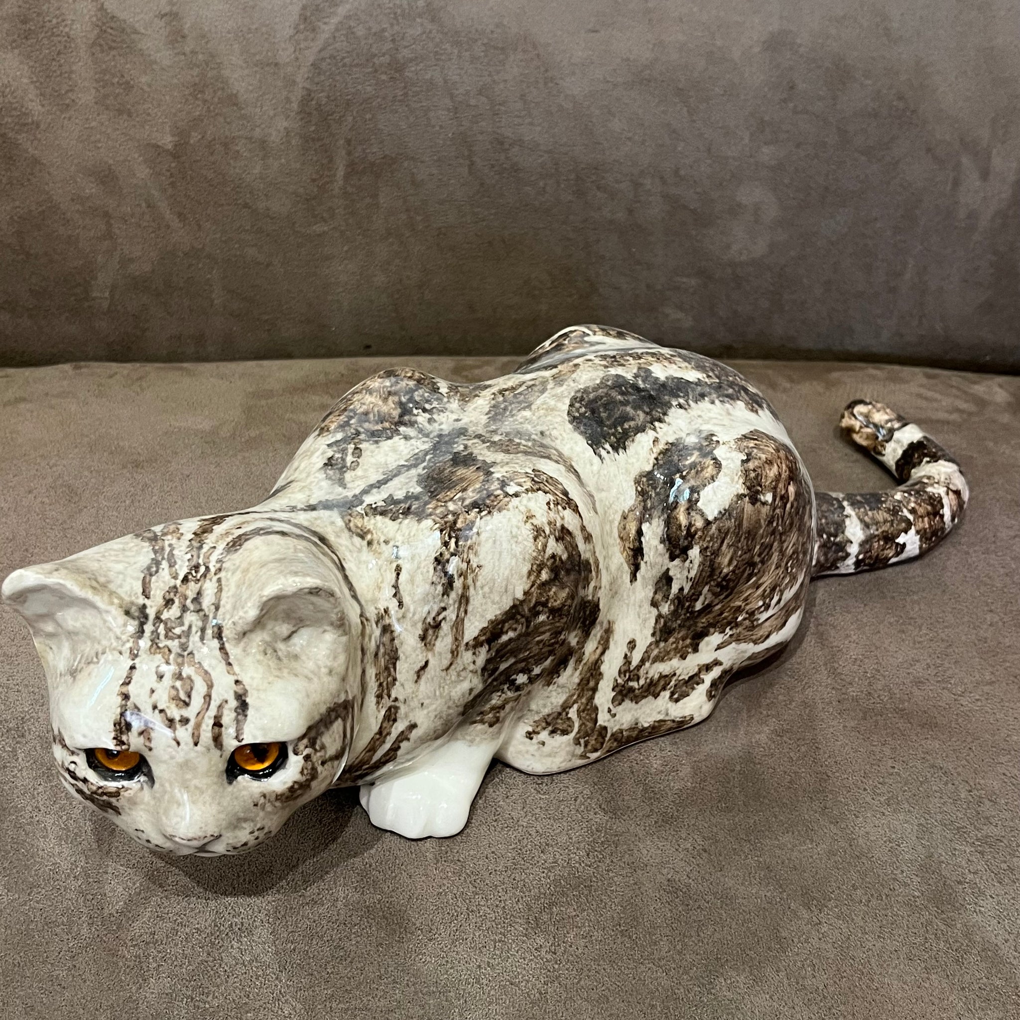 Winstanley Grey Tabby Crouching - Size 5