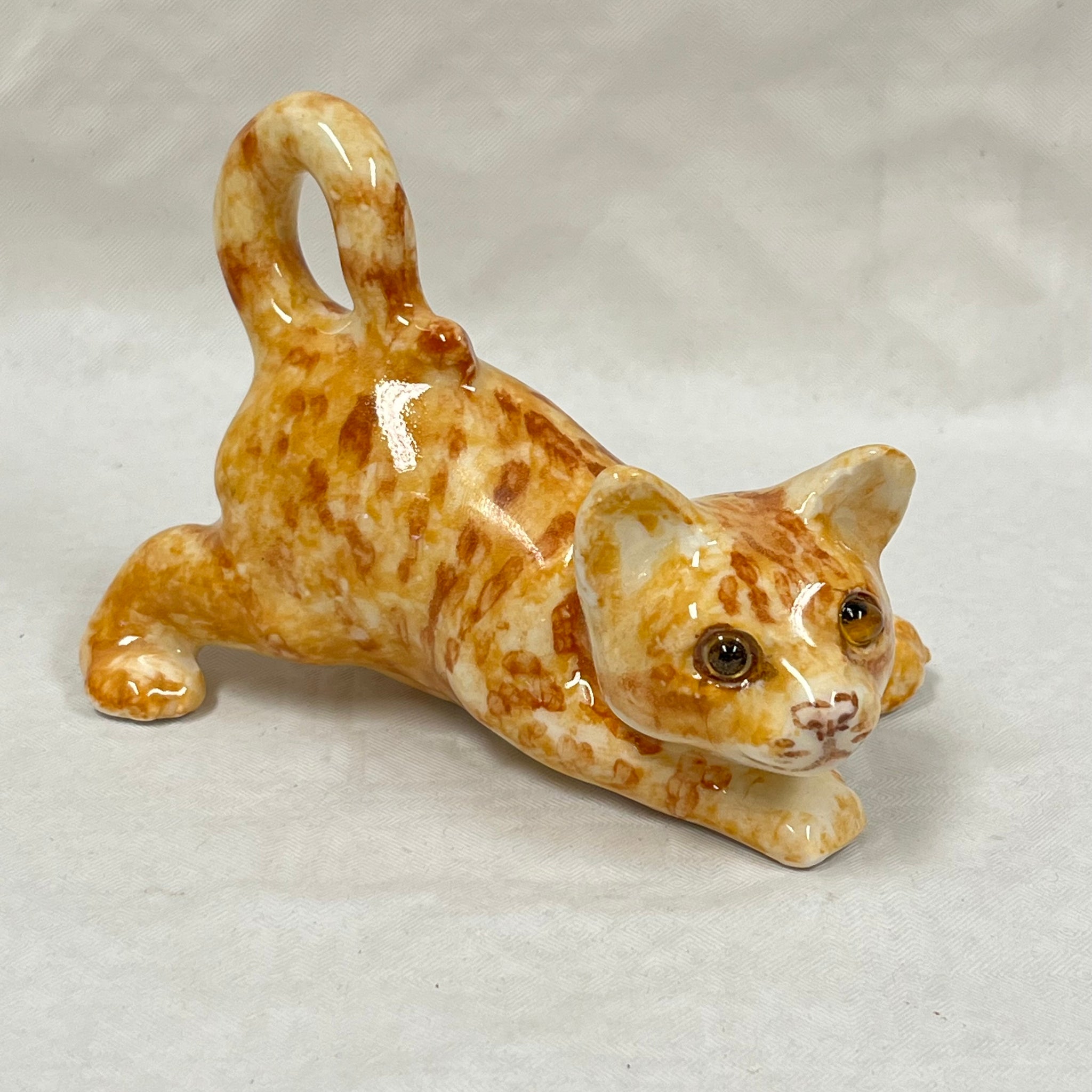 Winstanley Playful Ginger Kitten Tail Curled - Size 1