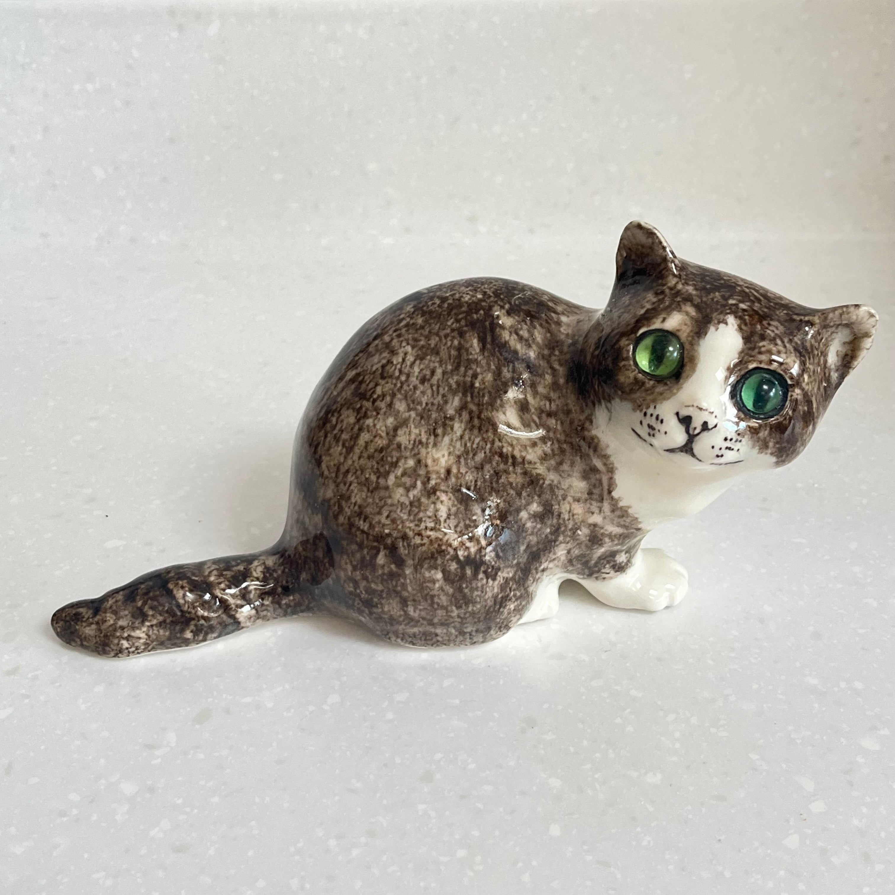 Winstanley Grey Cat with Green Eyes - Size 2