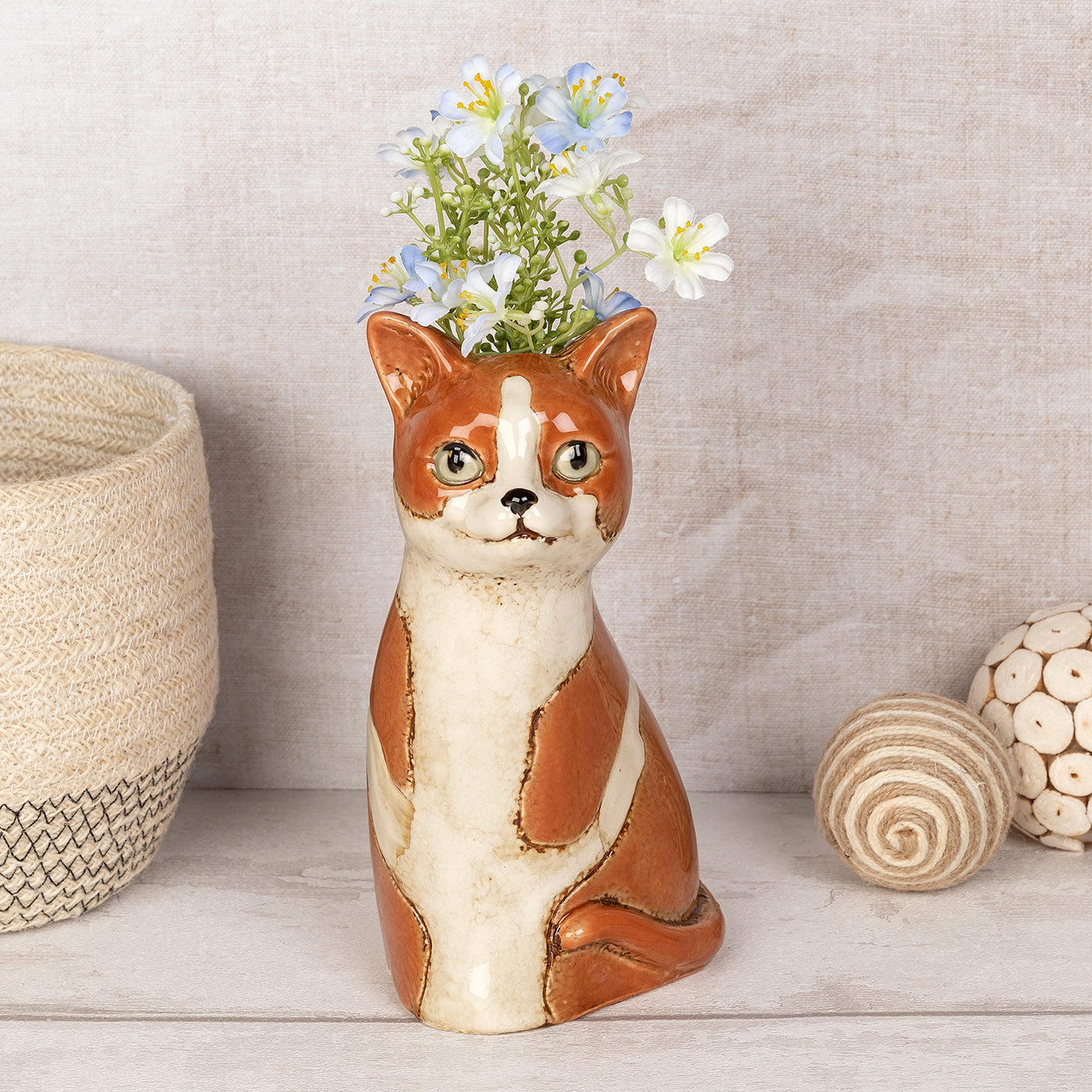 Ginger Tom Vintage  Pottery Vase