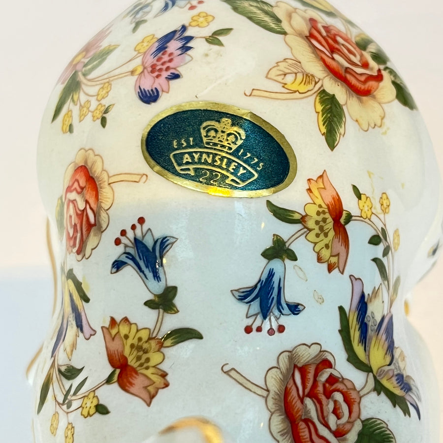Vintage Aynsley Cottage Garden Trinket Pot