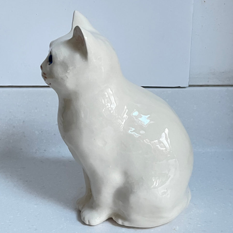 Winstanley White Cat, Blue Eyes - Size 3