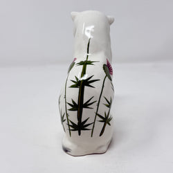 Vintage Plichta Pottery Thistle Cat 14cm Tall
