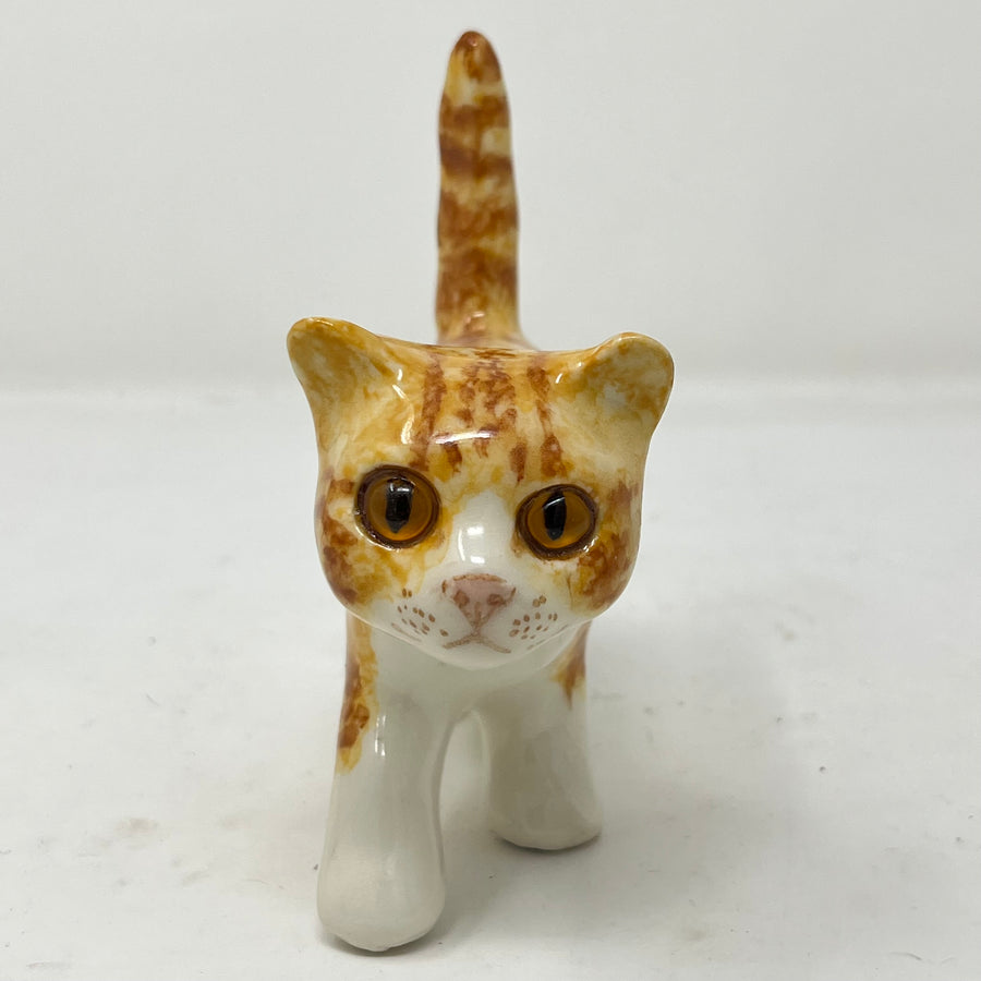 Winstanley Ginger and White Cat Walking - Size 1