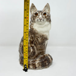 Winstanley Long Haired Tabby & White Cat - Size 4