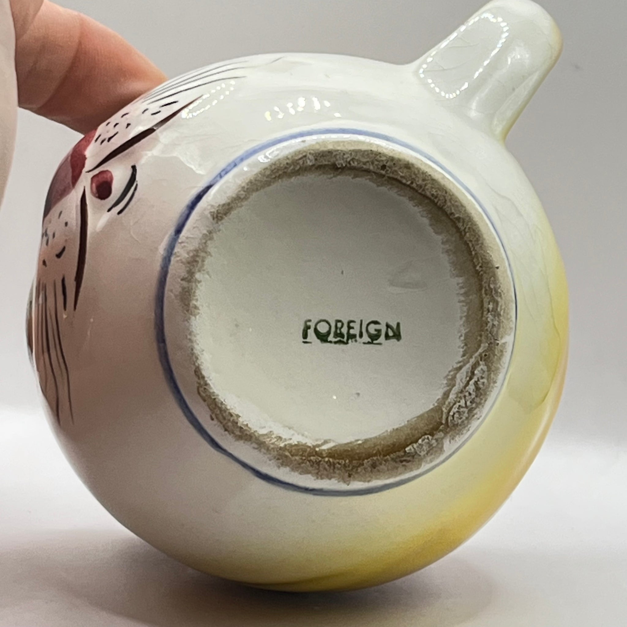 Vintage Fun Hand Painted Mug (60's Italian?)