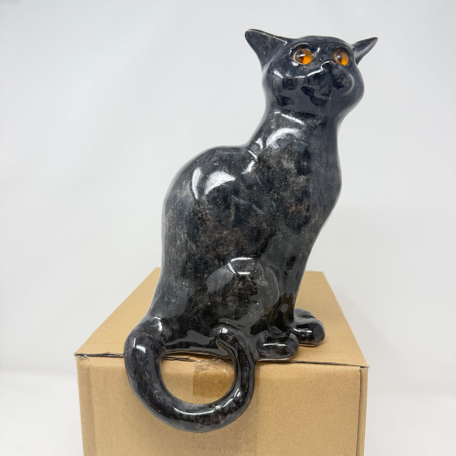 Winstanley Steinlen Style Black Cat - Size 4
