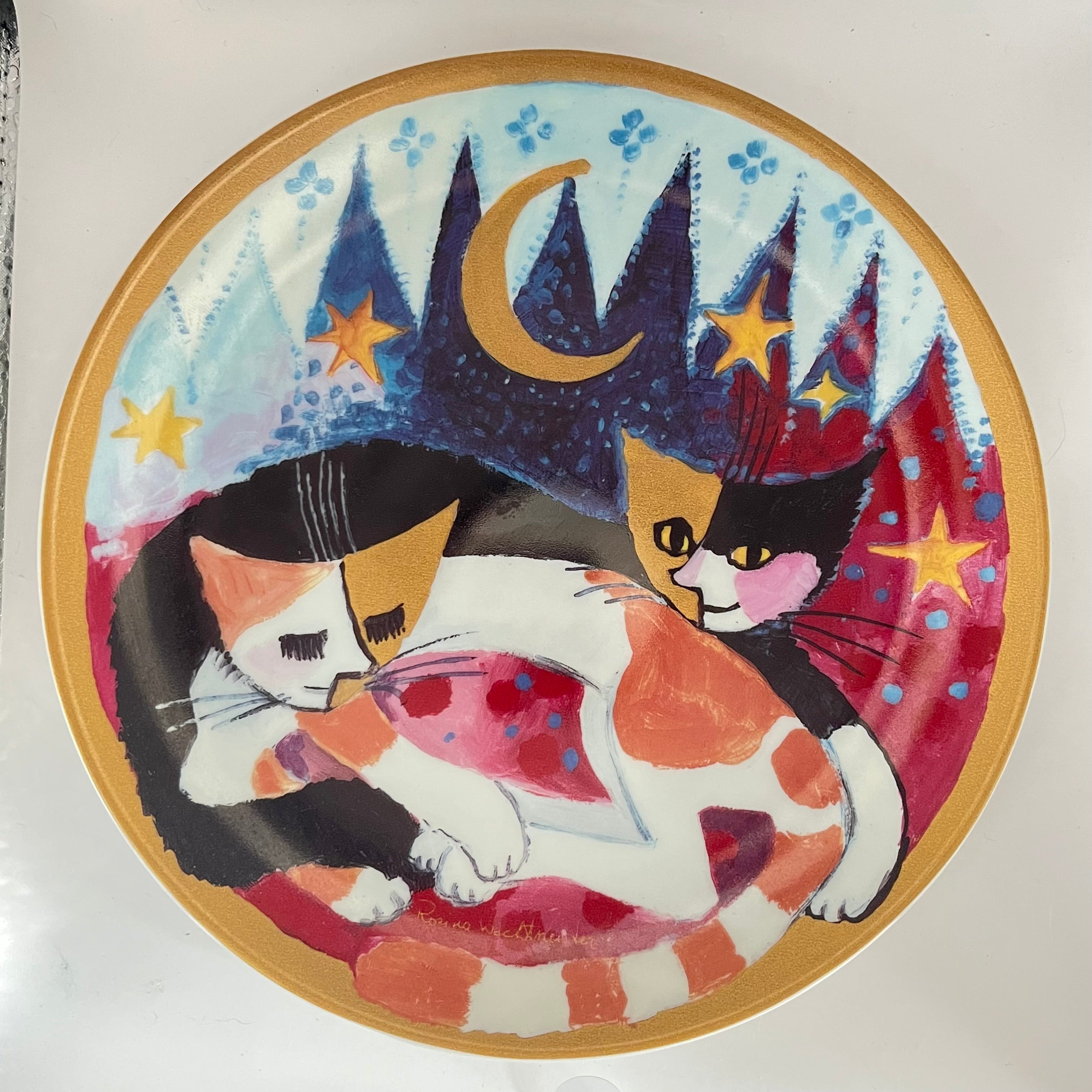 Vintage Plate Rosina Wachtmeister Bradex Moonlight Romance