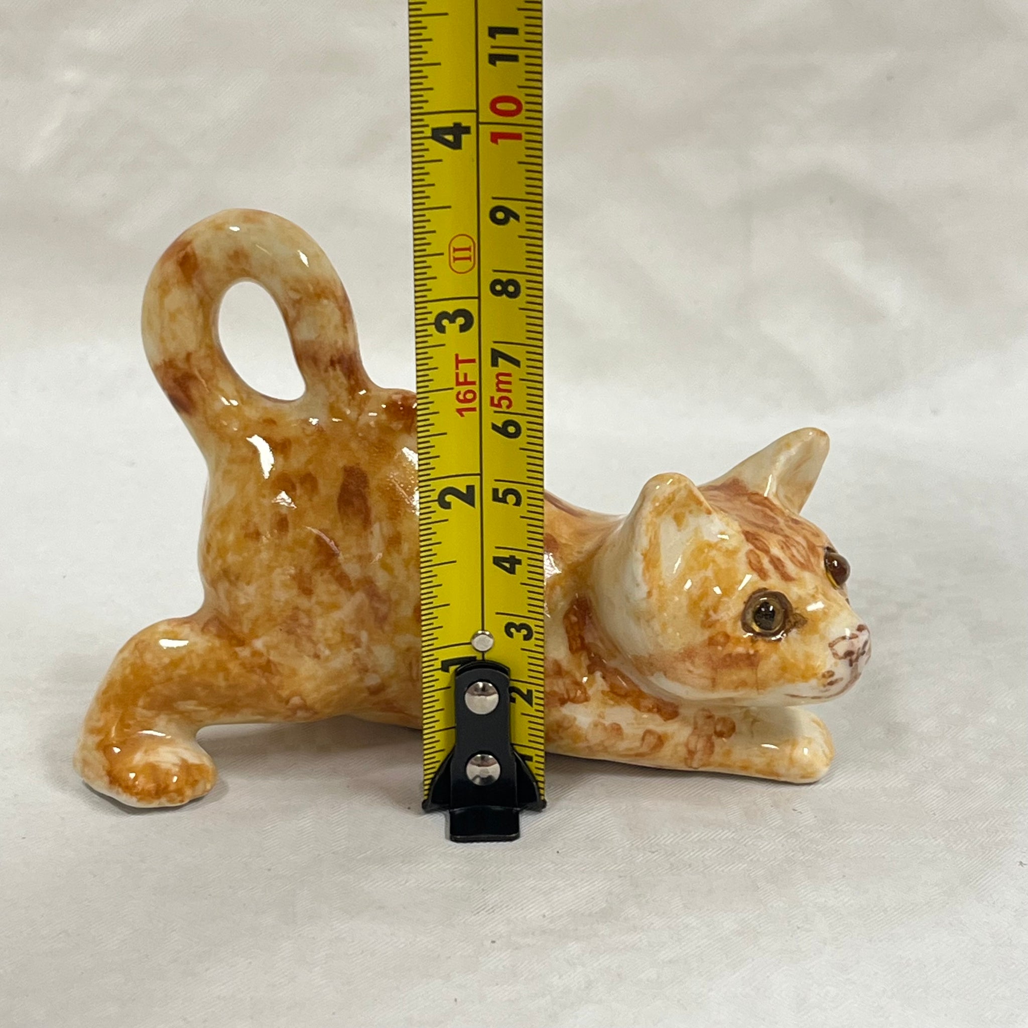 Winstanley Playful Ginger Kitten Tail Curled - Size 1