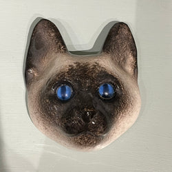 Siamese Winstanley Cat Plaque - Size 2