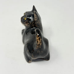 Winstanley Black & White Cat Laying - Size 1