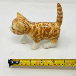 Winstanley Ginger and White Cat Walking - Size 1