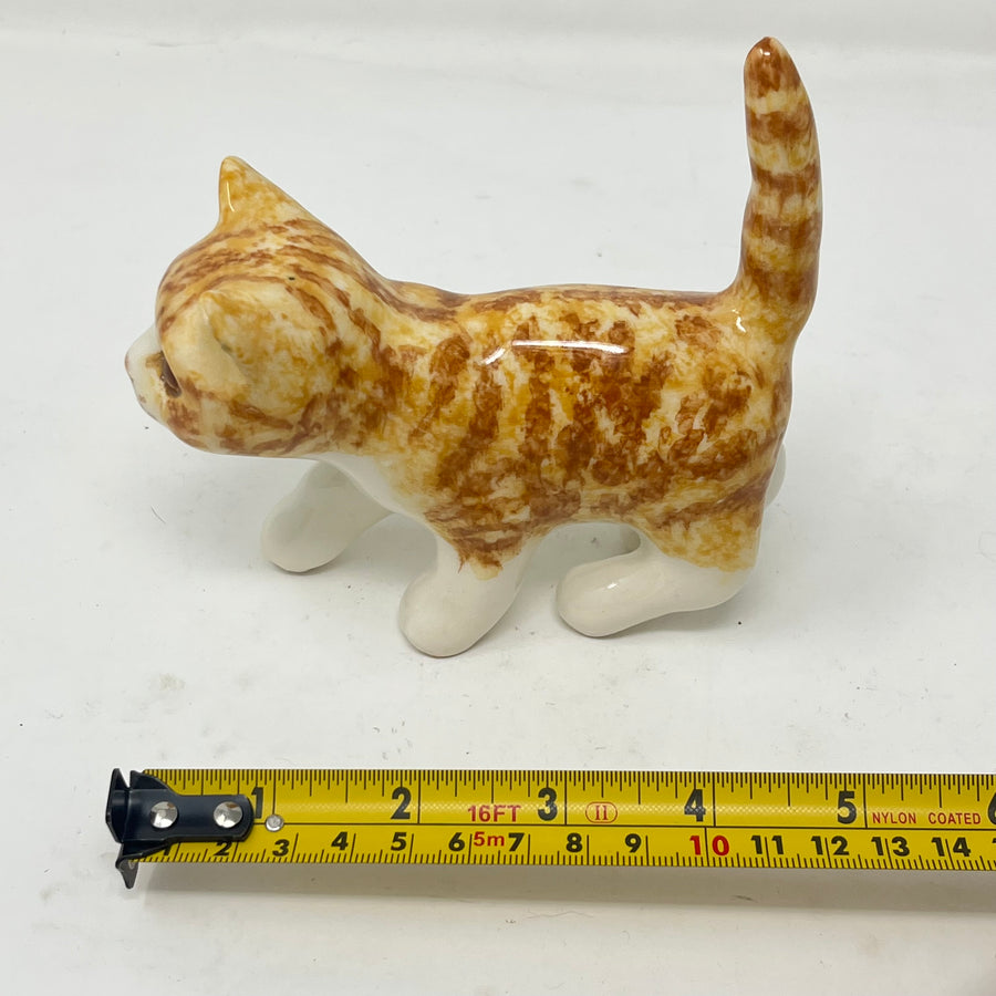 Winstanley Ginger and White Cat Walking - Size 1