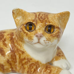 Winstanley Ginger & White Cat Lying - Size 2