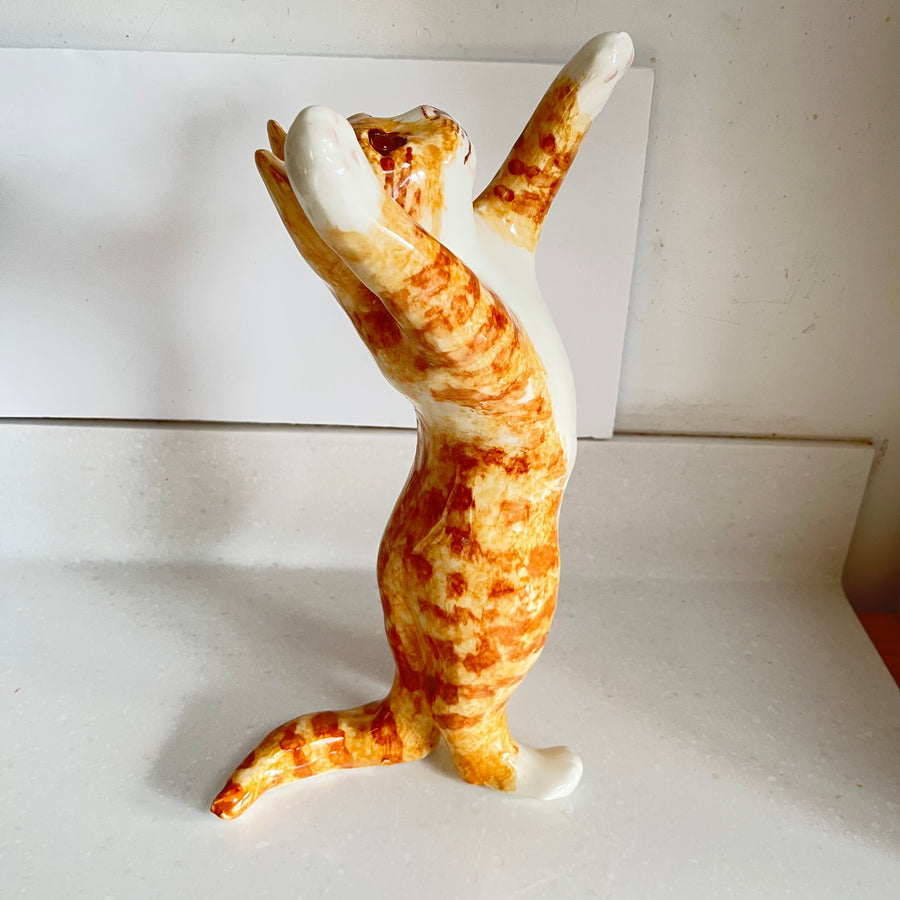 Winstanley Ginger Cat Playing - Size 5