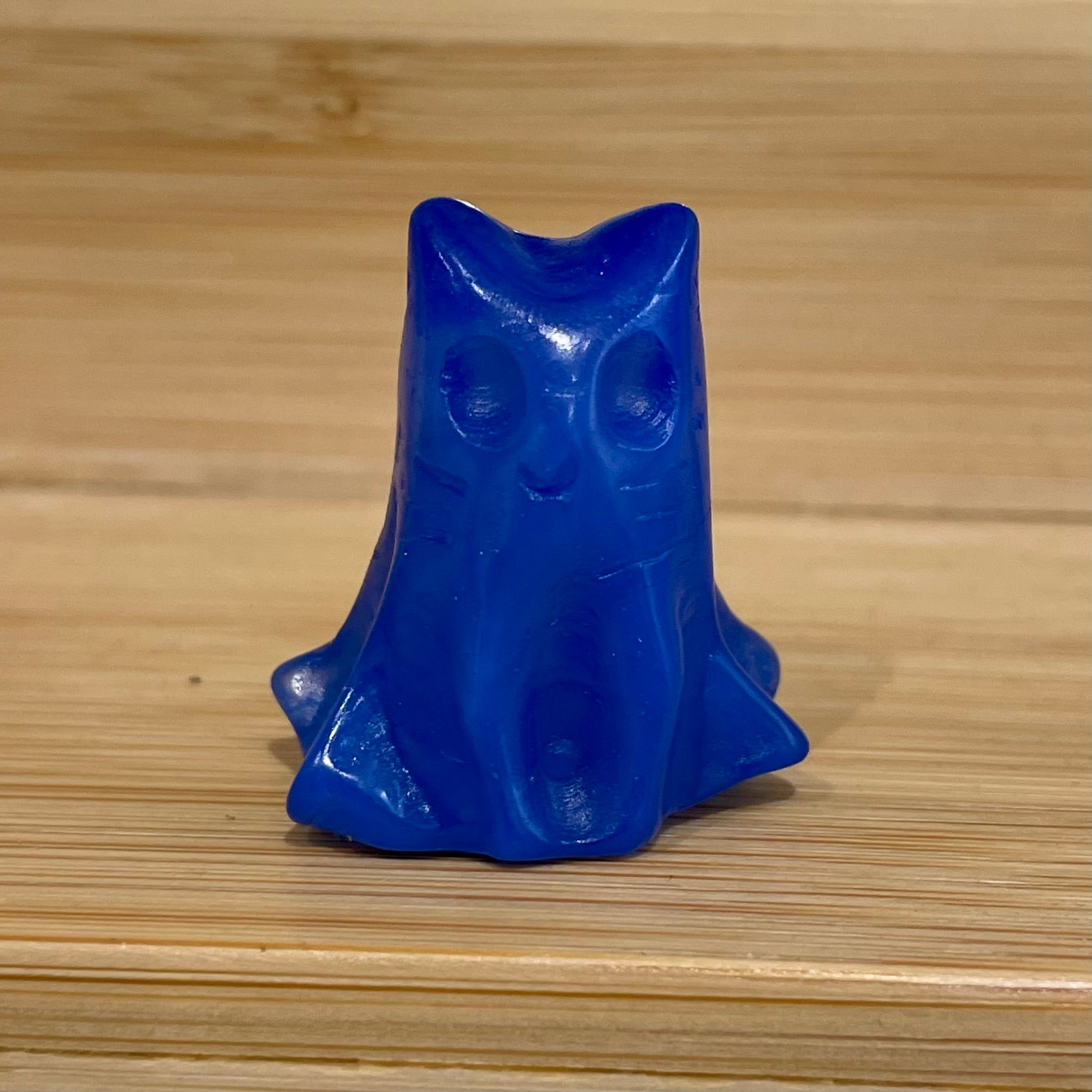 Blue Opal Gemstone Ghost Cat October Birthstone