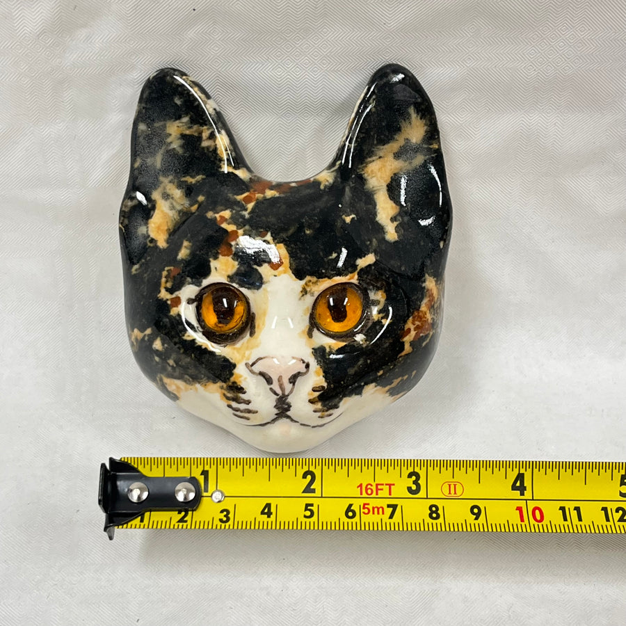 Winstanley Brindle Tortie Cat Plaque - Size 2