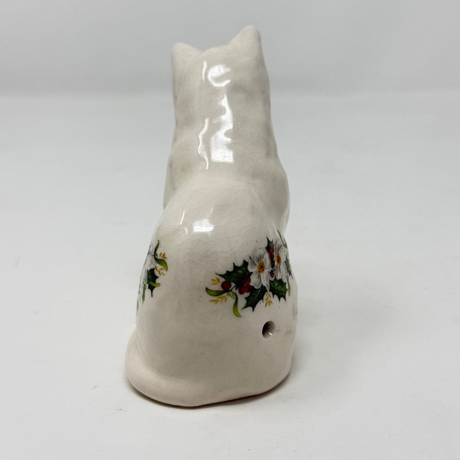 Vintage Babbacombe Pottery Pomander Cat with Stopper