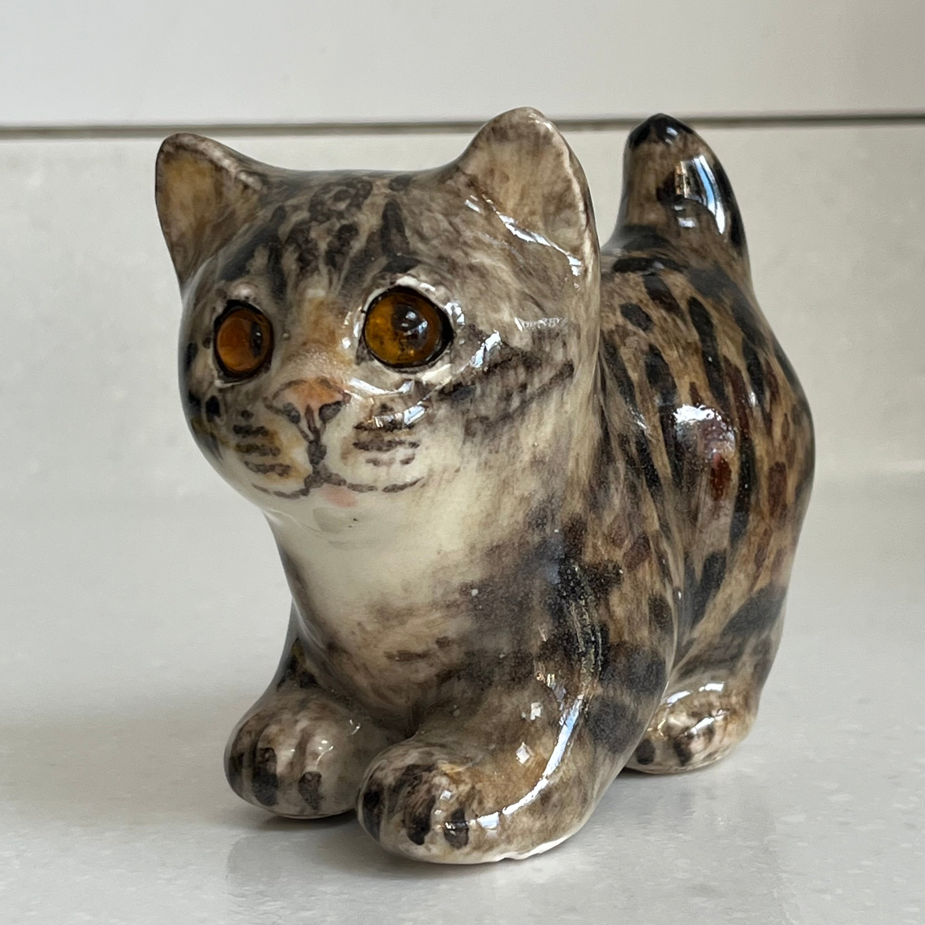 Winstanley Grey Tabby Kitten Standing - Size 1