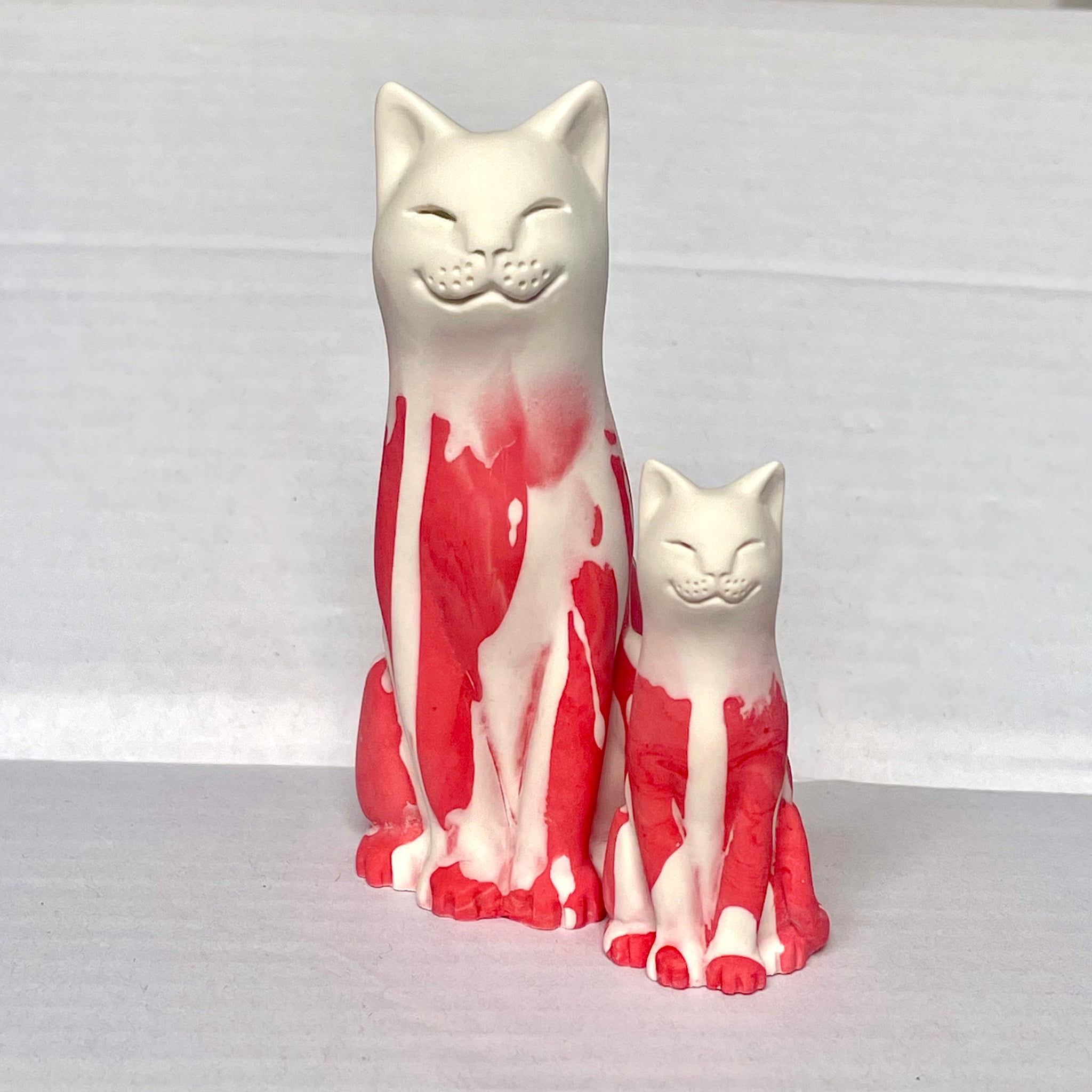 Moggie Melts Lucky Cat