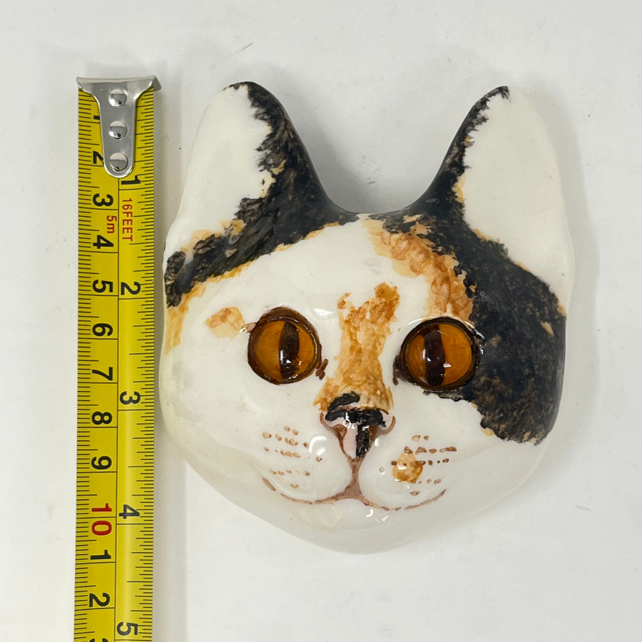 Winstanley Calico Cat Wall Plaque - Size 1