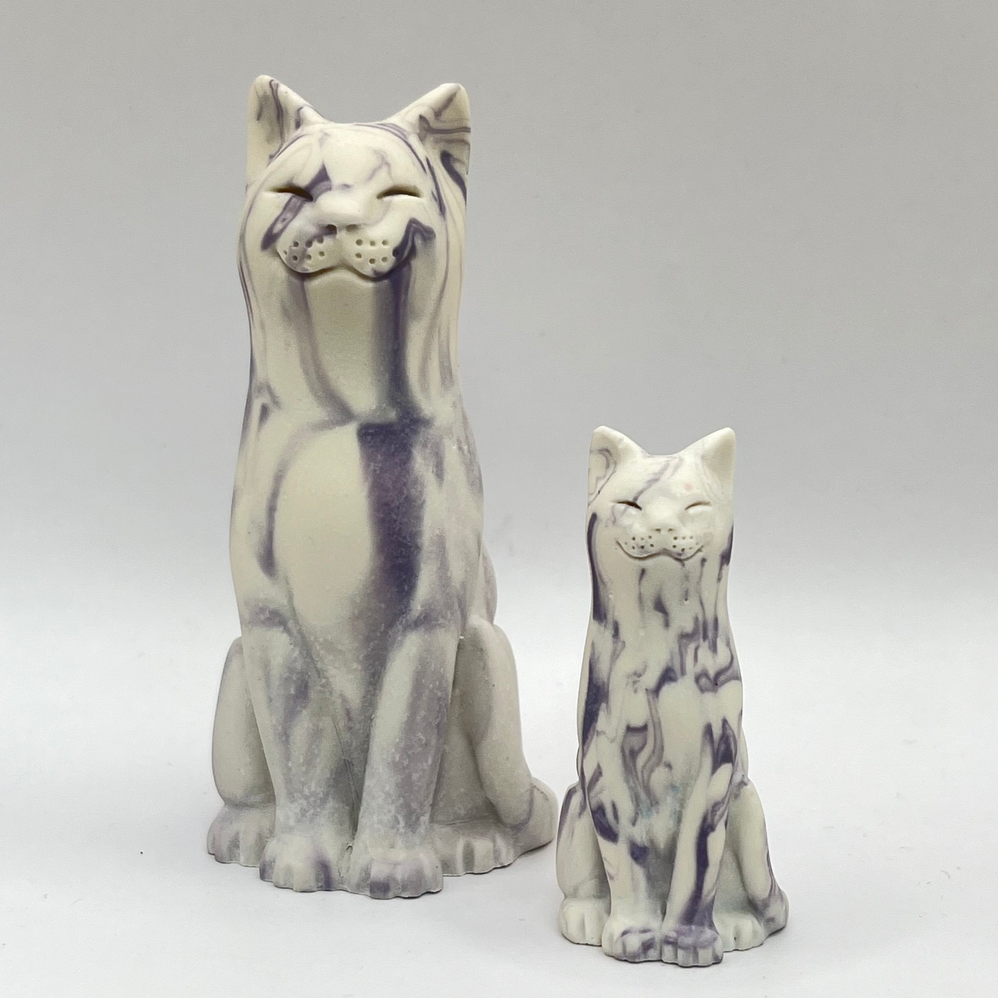Lavender & White Original Lucky Cat