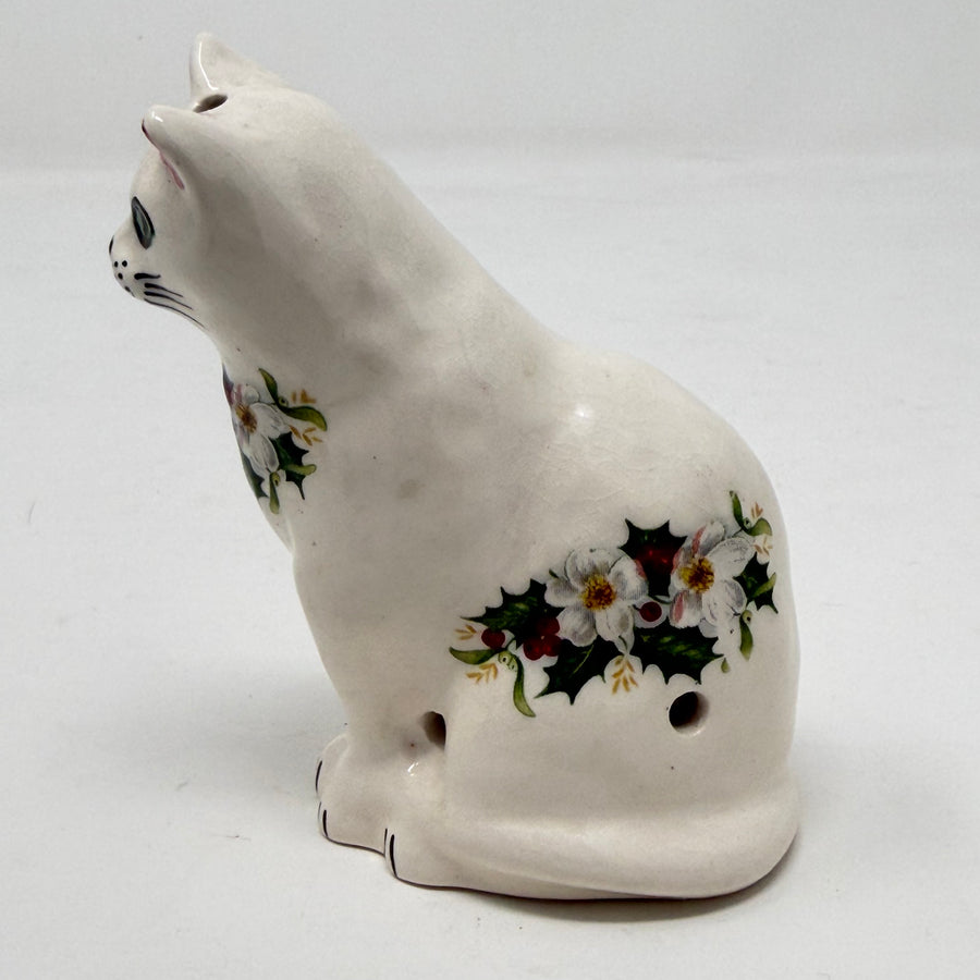 Vintage Babbacombe Pottery Pomander Cat with Stopper