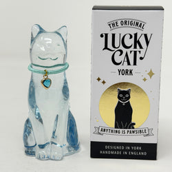 March Lucky Glass Cat