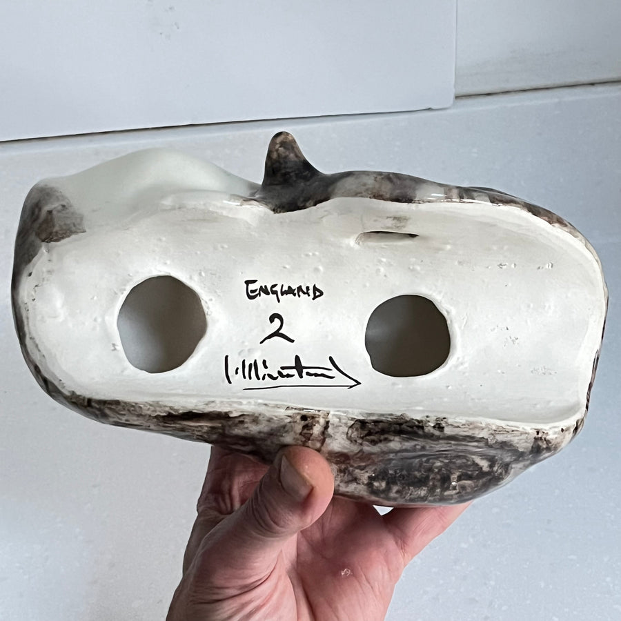 Winstanley Tabby Cheshire Cat - Size 2 (fence sitter)