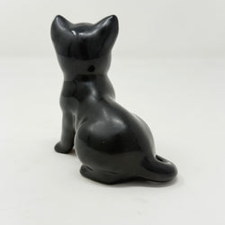 Vintage Goebel Black Cat with Orange Ball