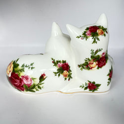 Vintage Kittens Sleeping Royal Albert Bone China