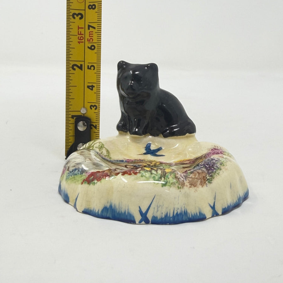 Vintage Cat & Pond Coronet Ware Ash Tray or Small Trinket Dish