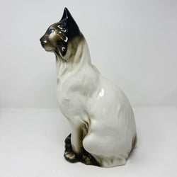 Vintage Royal Dux 13" Fireside Cat Model 635