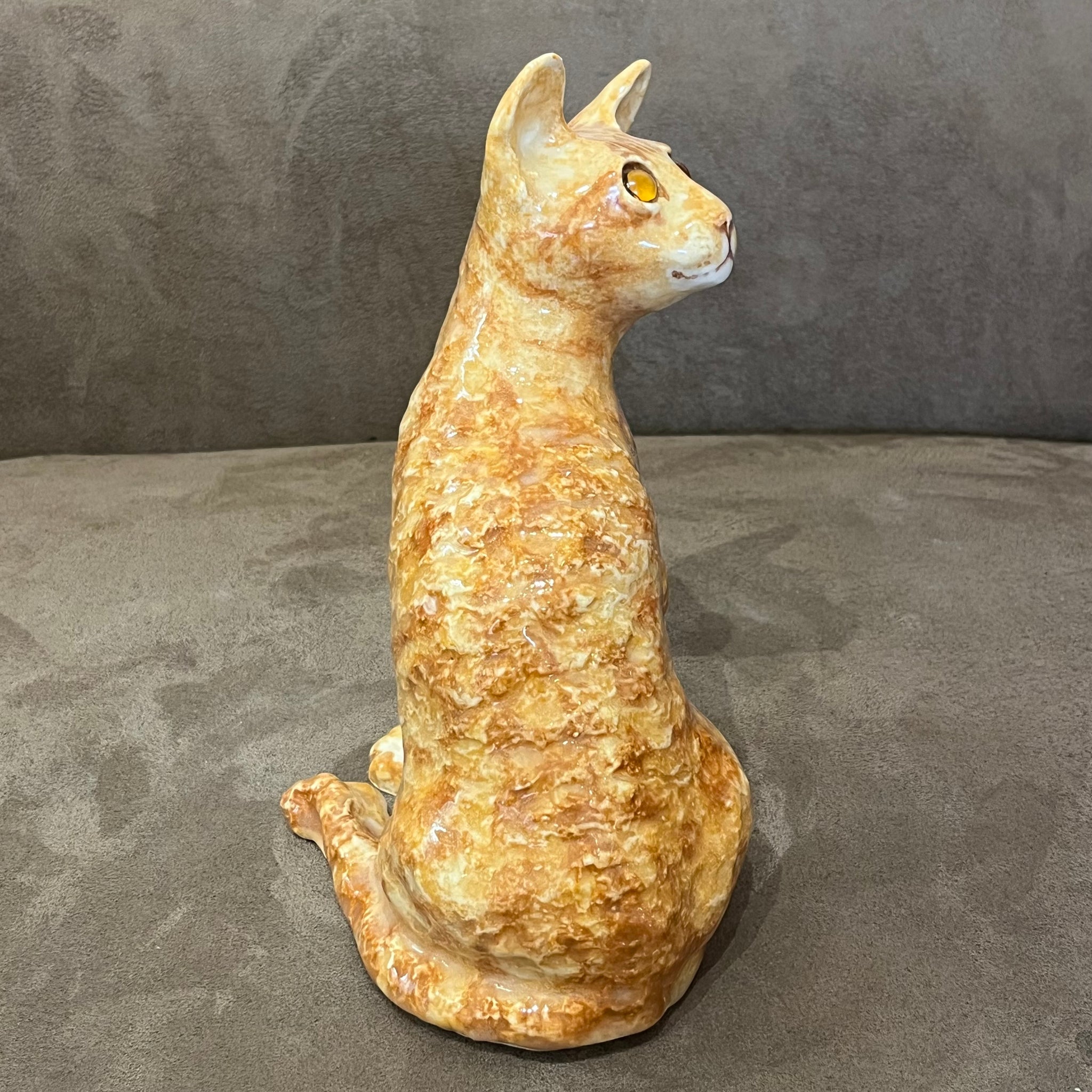 Winstanley Ginger Cat Sitting Up - Size 3