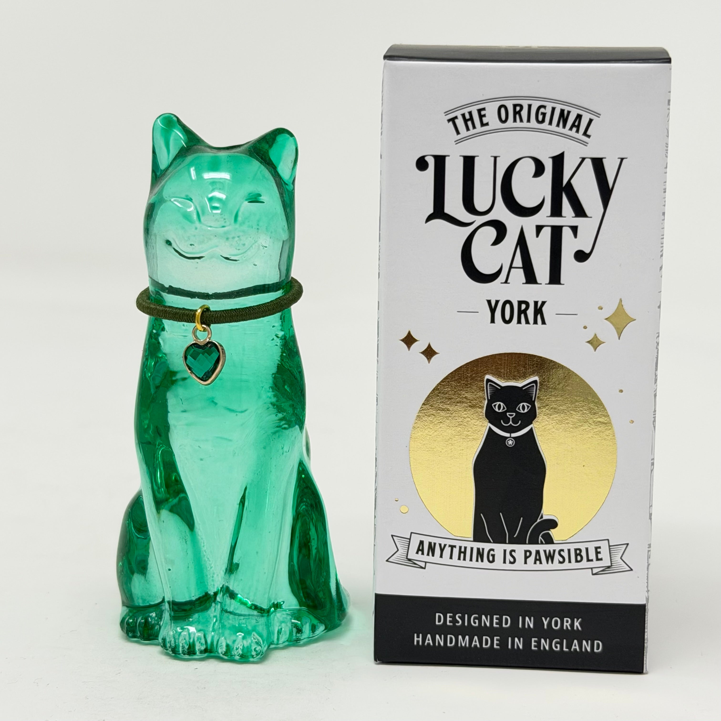 May Lucky Glass Cat