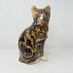 Winstanley Grey Tabby Cat Sitting - Size 6