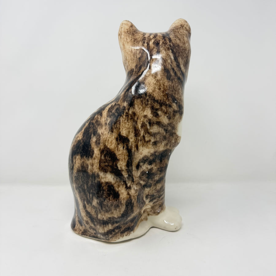 Winstanley Grey Tabby Cat Sitting - Size 6