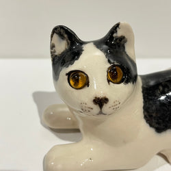 White & Black Winstanley Cat - Size 1