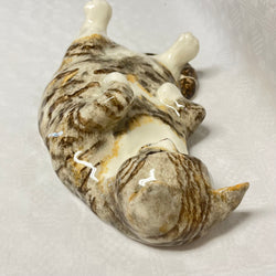 Winstanley Tabby & White Lying Cat - Size 5