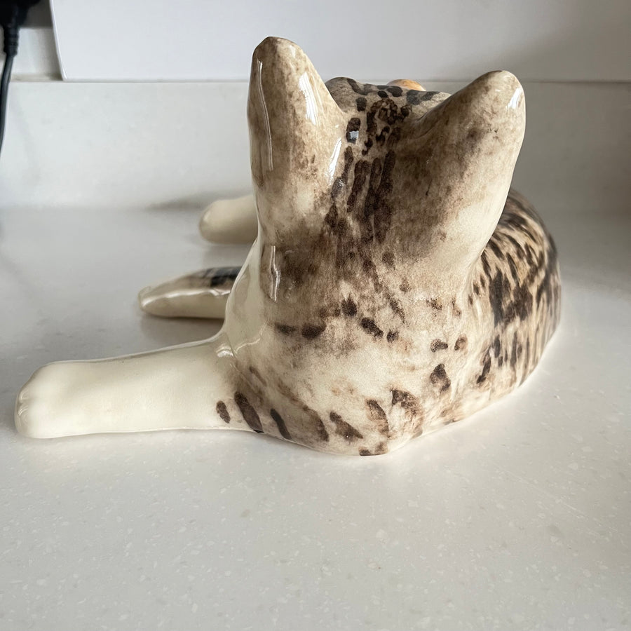 Winstanley Tabby Cat Lying Down - Size 5