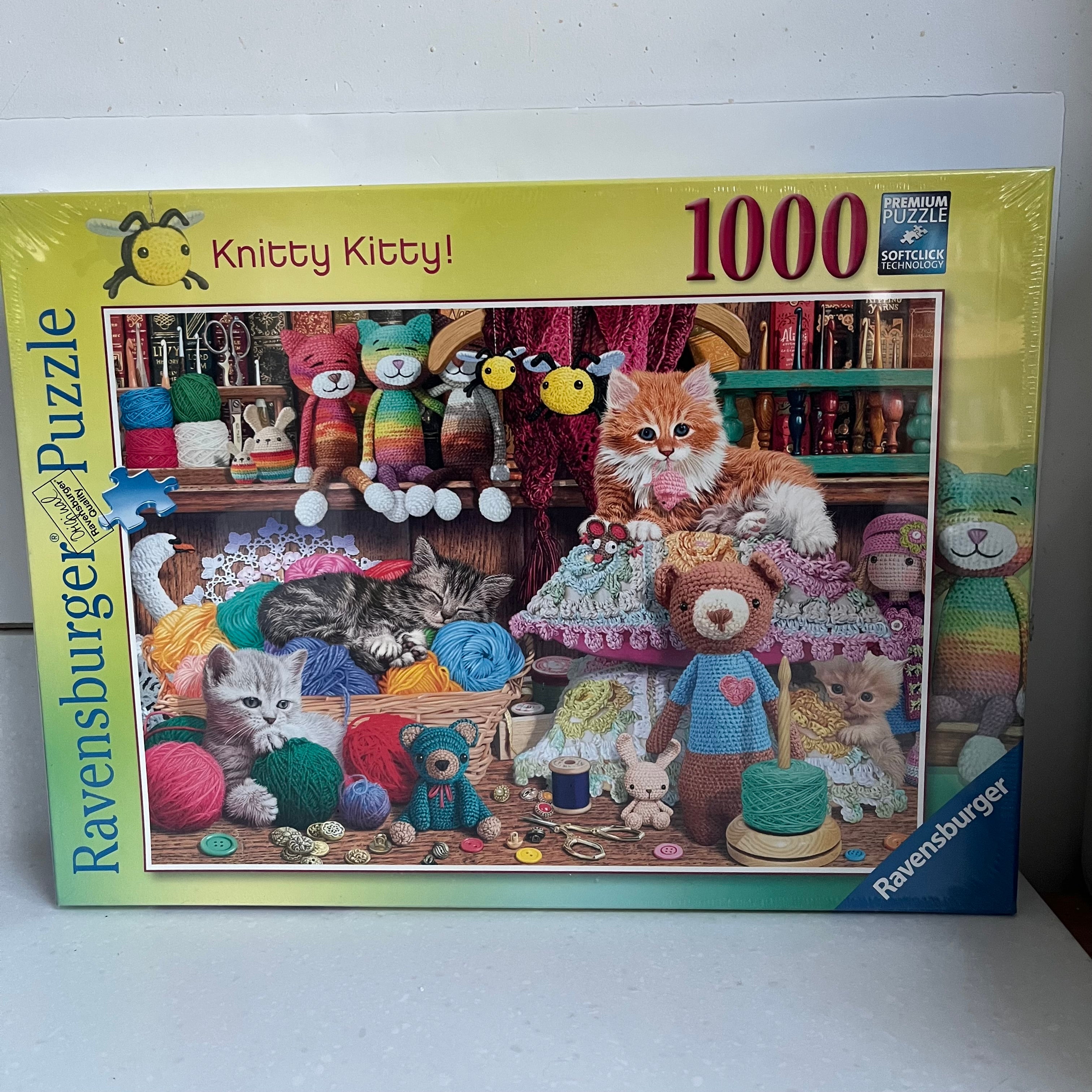 Knitty Kitty 1000 Piece Jigsaw