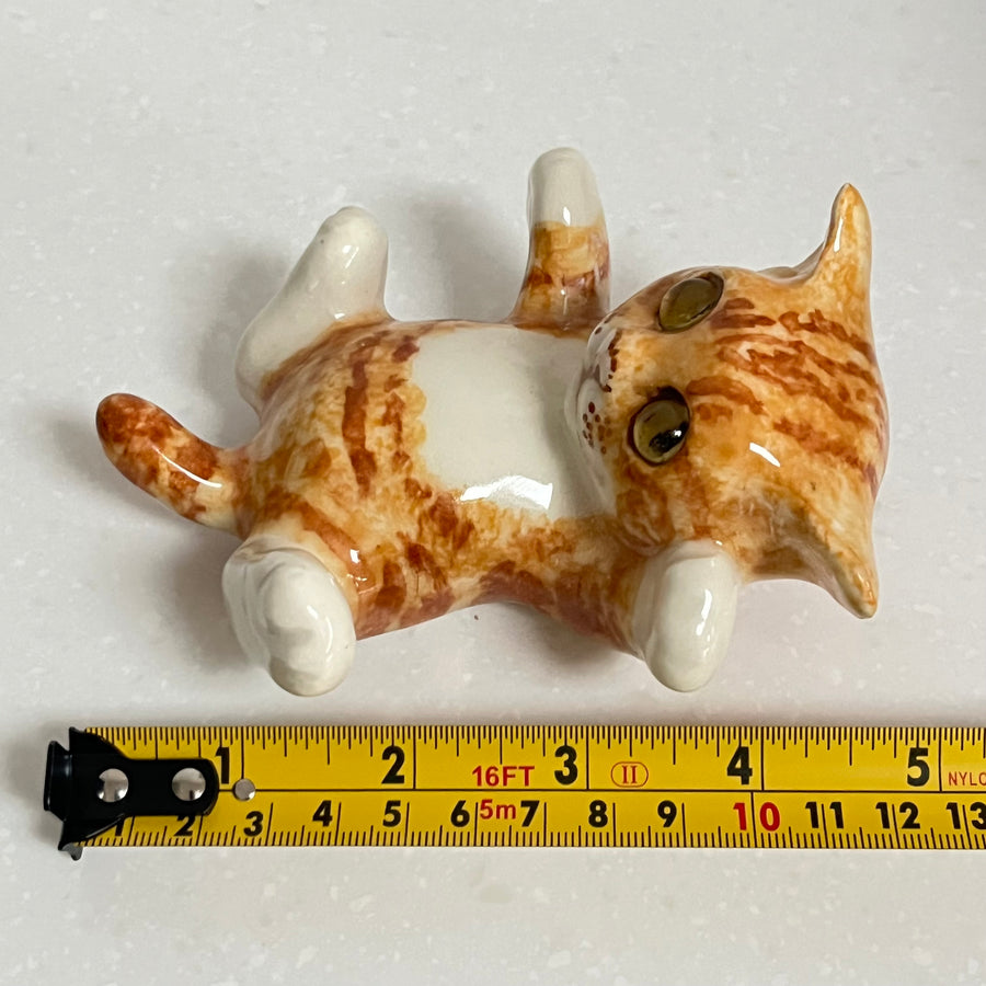 Winstanley Ginger Kitten on Back - Size 1