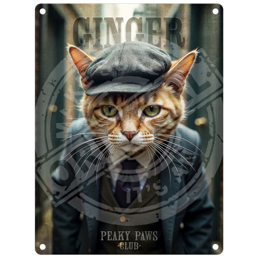 Peaky Paws, Ginger Cat Magnet