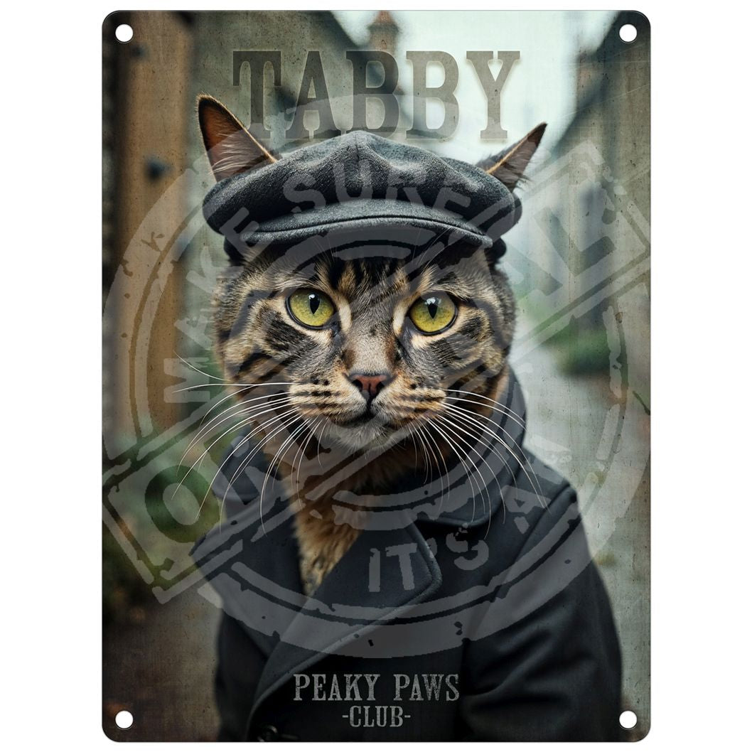 Peaky Paws, Tabby Cat Magnet