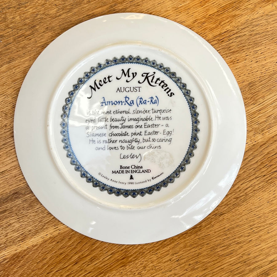 1537 Aynsley Plate, August Ra Ra