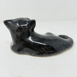 Winstanley Black & White Cat Lying Size 2