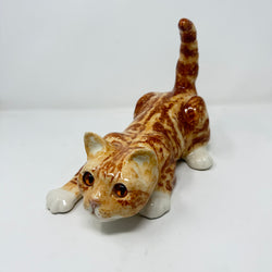 Winstanley Ginger Cat Crouching - Size 5
