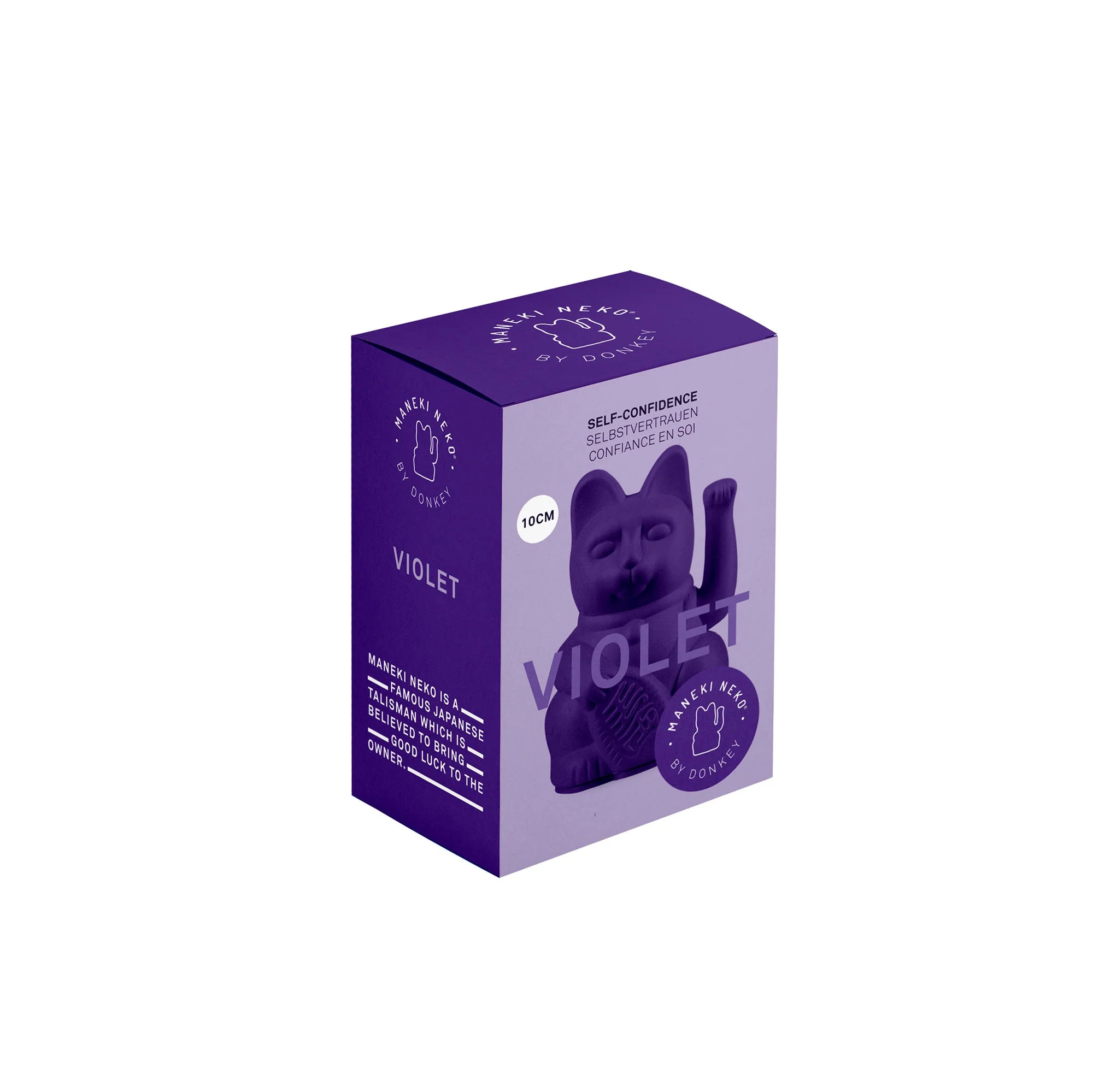 Maneki Neko Mini by Donkey VIOLET