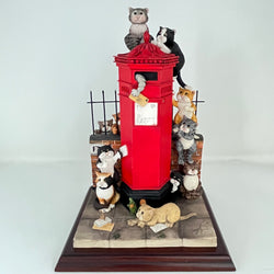Vintage First Class Cats Comic & Curious Cats A1894 RARE LTD EDN