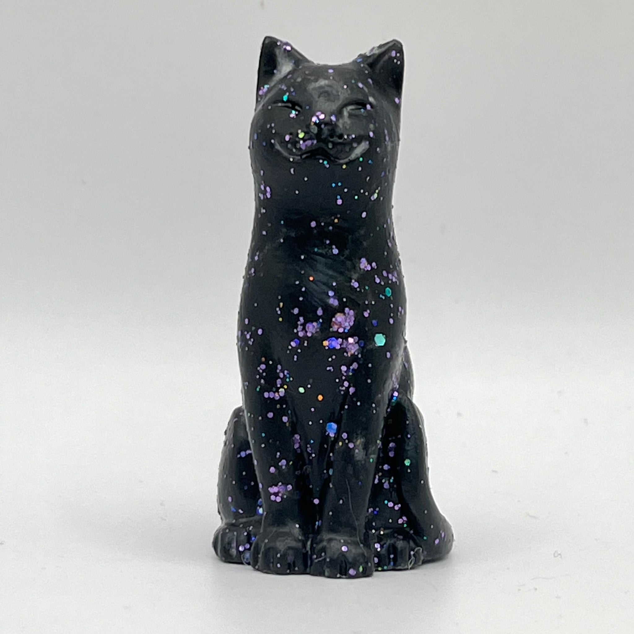 Purple Holographic Black Kittens